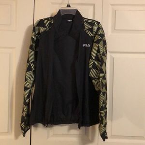 Fila nylon reflective jacket
